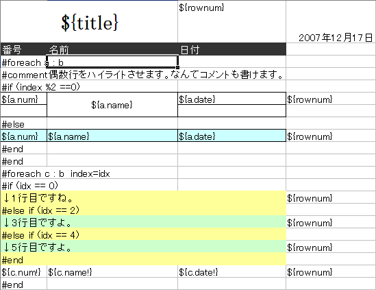 Fisshplate テンプレートの作り方